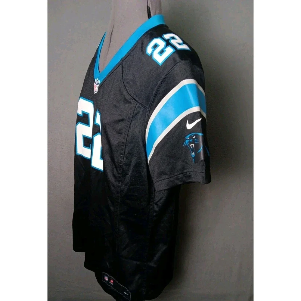 Womens Christian McCafferey Nike On Field Jersey Black Size XL EUC